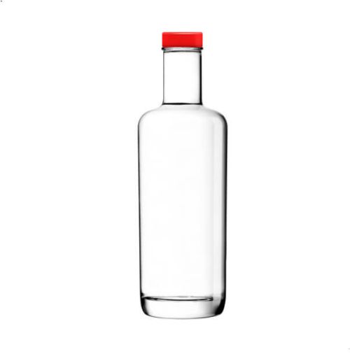 diese transparente Oxygenflasche mit einem Fassungsvermögen von 0,5 Litern kann graviert oder bedruckt werden