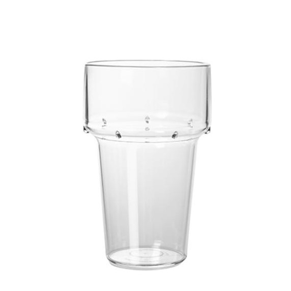 Bierglas Groß Stapelbar 27 cl. bedrucken | Kunststoff Bierglas Groß Stapelbar 27 cl. bedrucken | Kunststoff