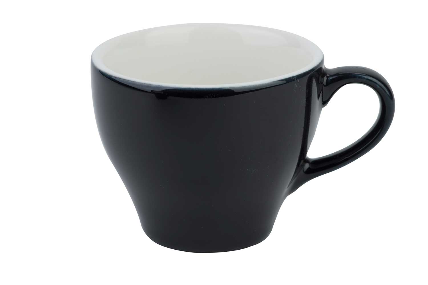 Barista Kaffeetasse in schwarz zum Bedrucken, Foto 2