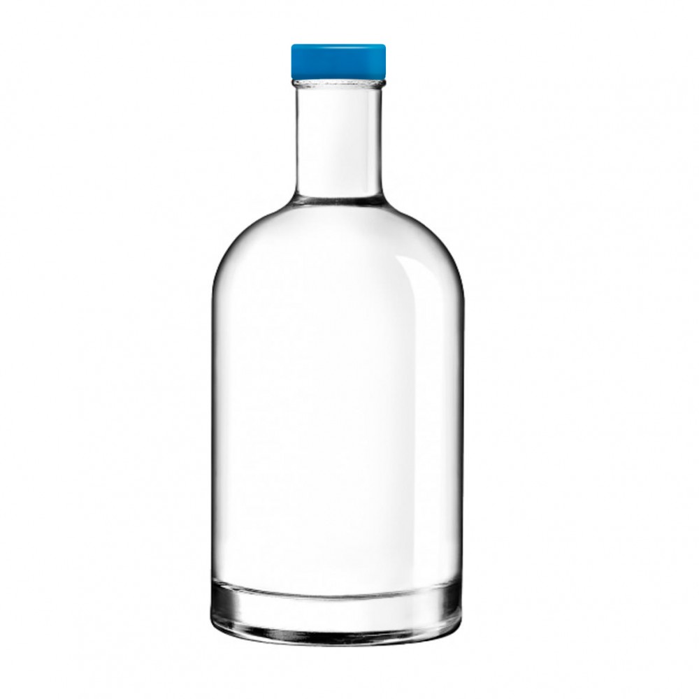 Oslo Flasche mit einem Fassungsvermögen von 70 cl und einem Kappe Blau Oslo Flasche mit einem Fassungsvermögen von 70 cl und einem Kappe Blau