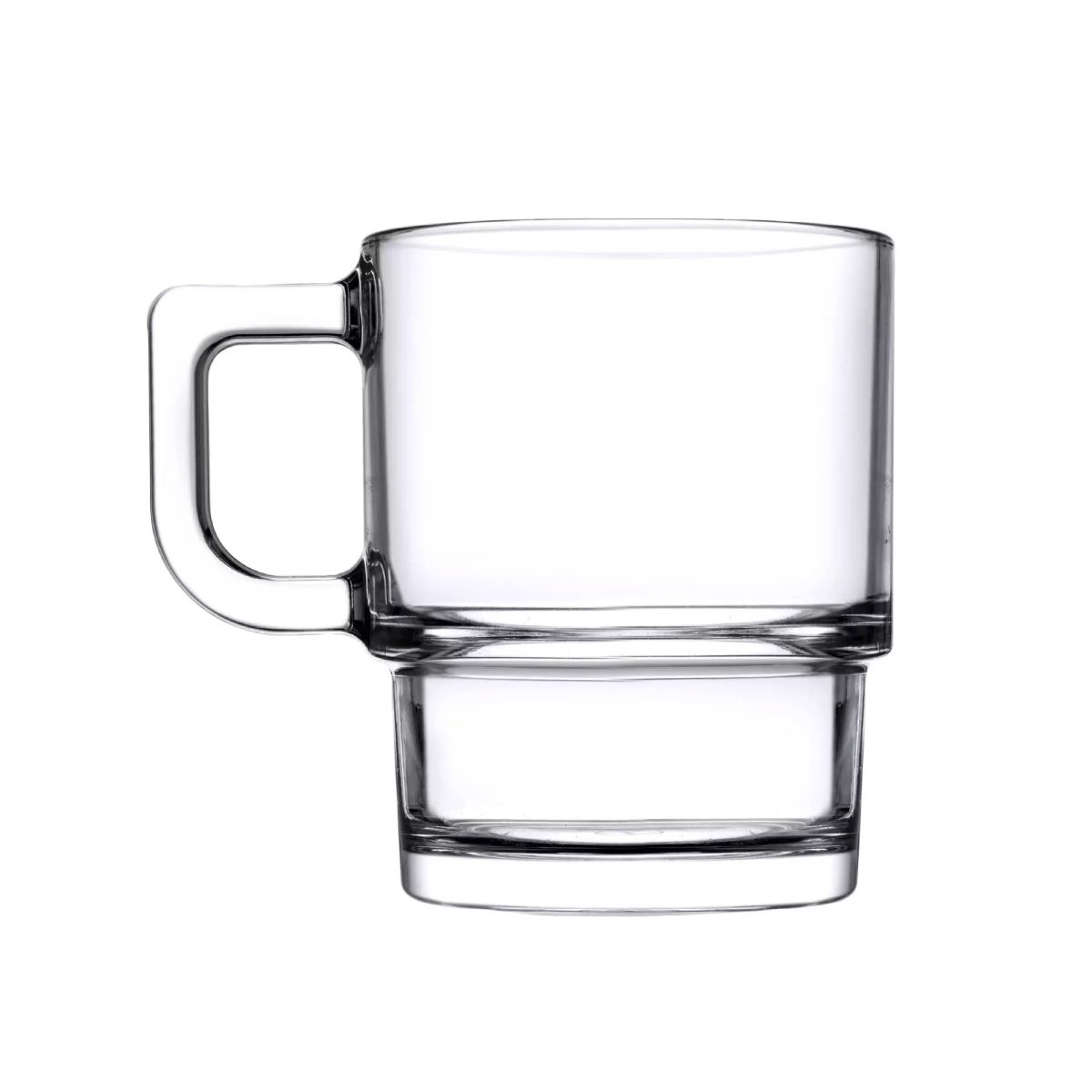 Teeglas Hill 32 cl. aus Glas, mit schlanker Frontansicht und klarem Trinkrand.