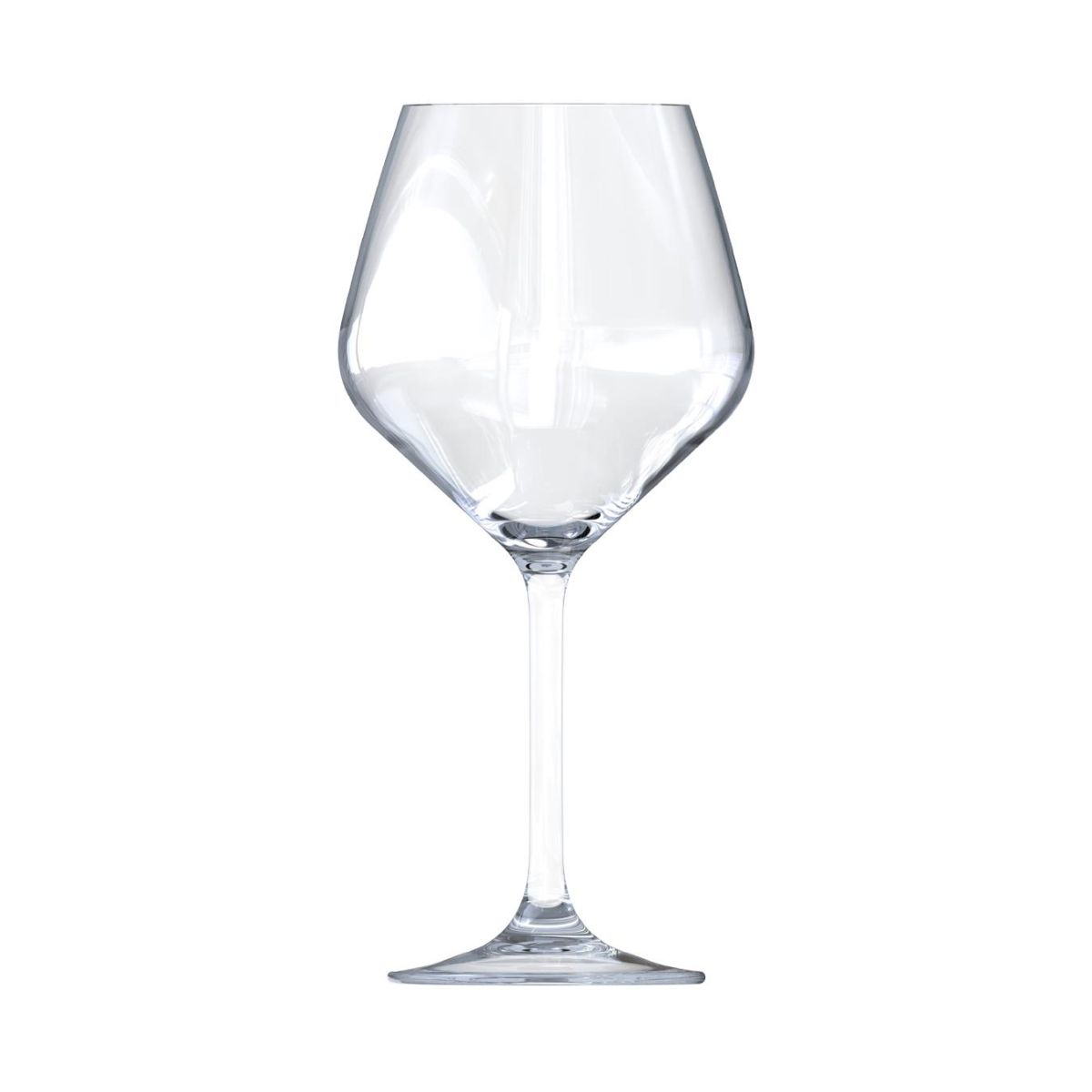 Klare Frontansicht des Arome Wein 50 cl. Glases mit schmalem Kelch und transparenten Gläsern. Klare Frontansicht des Arome Wein 50 cl. Glases mit schmalem Kelch und transparenten Gläsern.