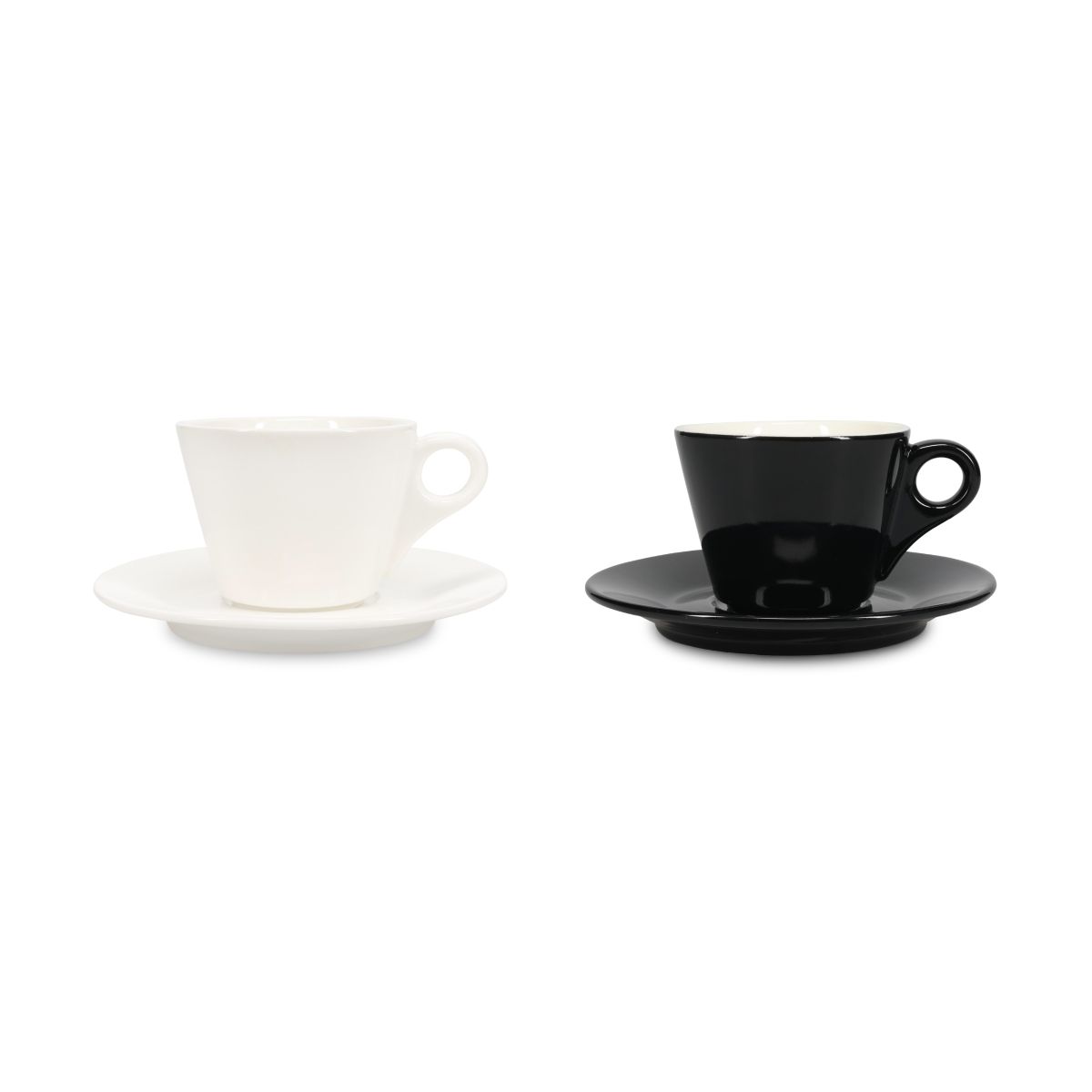 Farbvarianten von Baristo Cappuccino 21 cl. SET Porzellan bequem nebeneinander präsentiert.