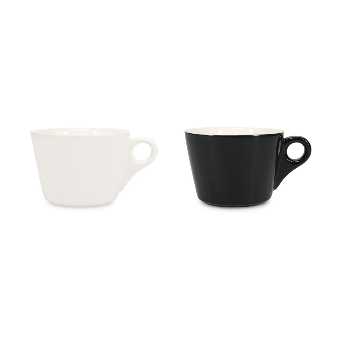 Liste der verfügbaren Farben der Baristo Latte Cup 28 cl aus Porzellan.