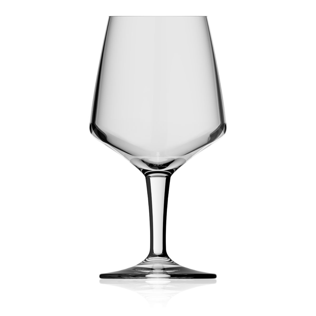 Bierglas Bravio 50 cl. aus transparentem Glas, in der Vorderansicht ohne Aufdruck