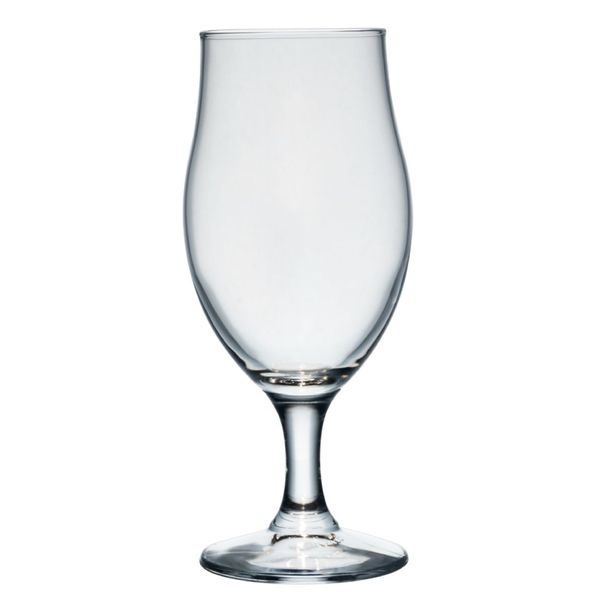 Bierglas Executive 53 cl. in transparentes Glas, Vorderansicht ohne Aufdruck