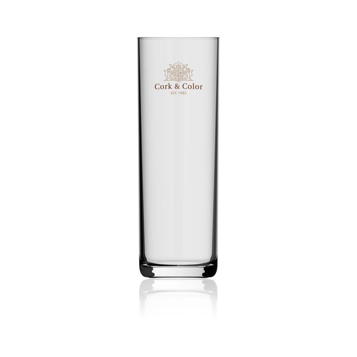 Bierglas Kölsch 31 cl. mit mehrfarbigem CoffeeCo-Logo auf der Vorderseite