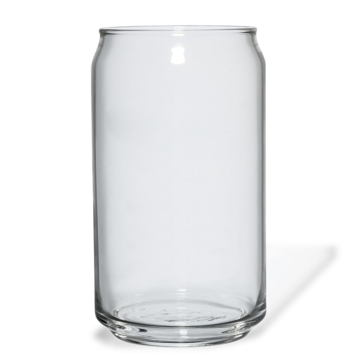 Can-Glas 48 cl, transparentes Glas, Vorderansicht ohne Aufdruck