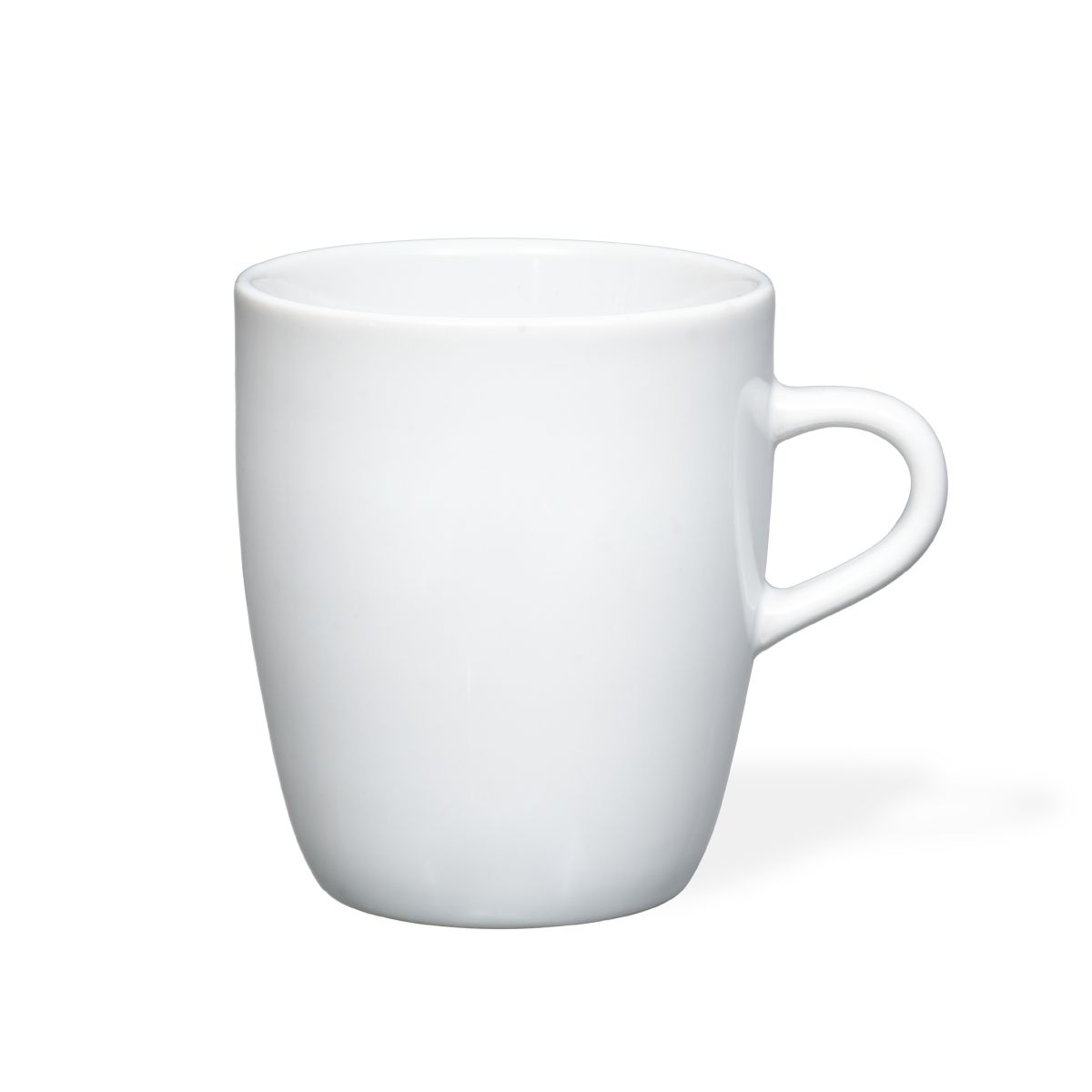 Cynthia Tasse Weiß 20 cl. in weißer Ausführung, dargestellt in Frontalansicht.