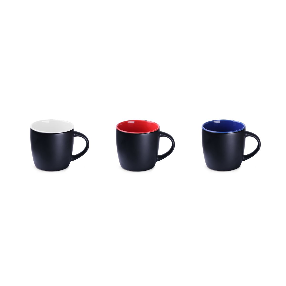 Übersicht der Handy Espresso Tasse 10 cl. Keramik in verschiedenen Farben, geeignet für Personalisierung und Druck.