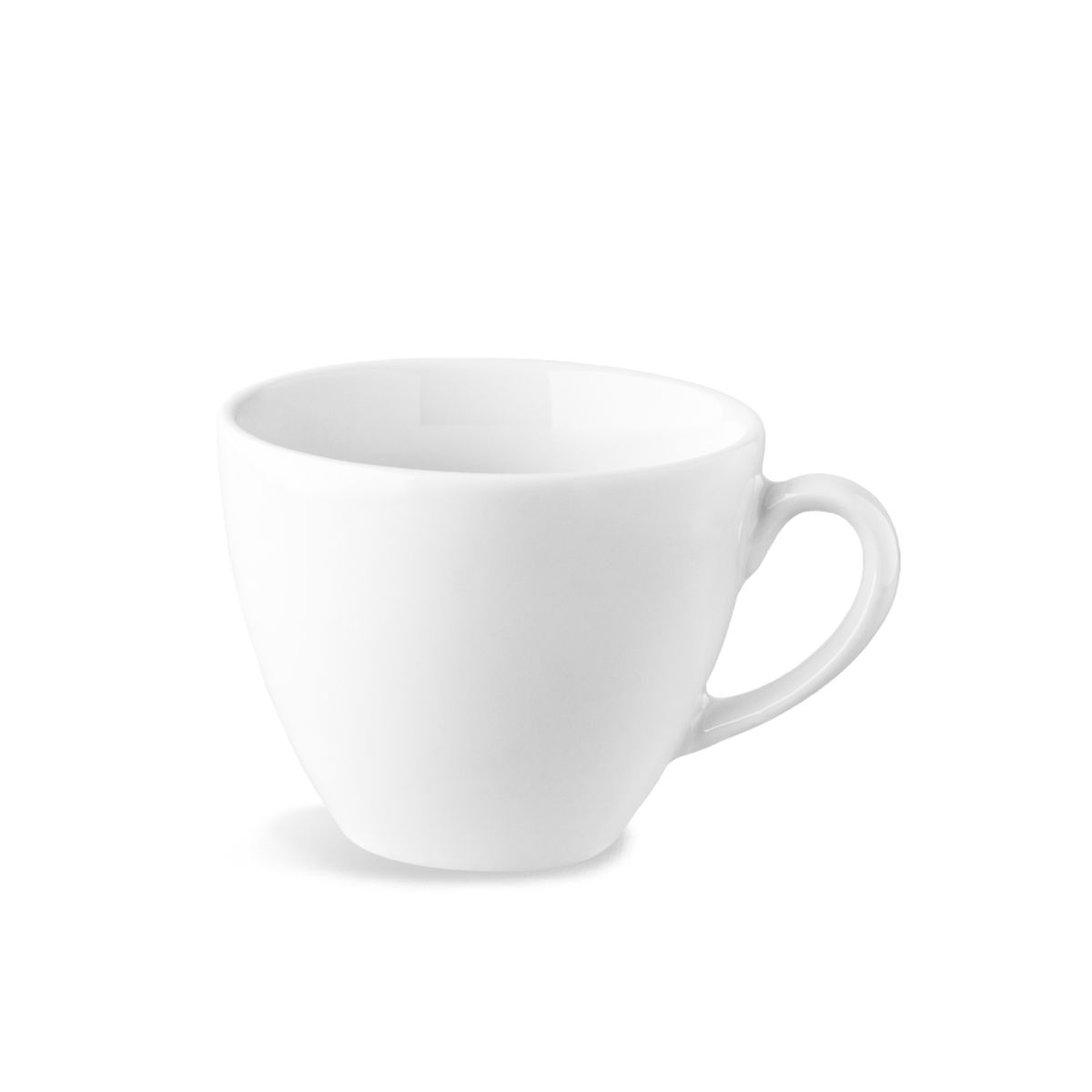Isabelle-Kaffeetasse 15 cl aus Porzellan, Vorderansicht ohne Aufdruck