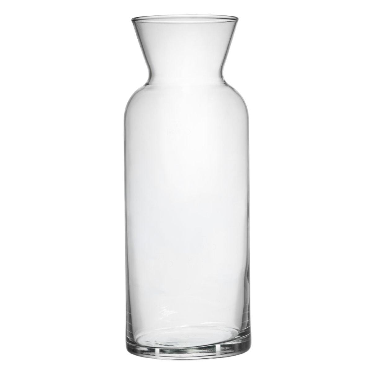 Karaffe Village 1,00 Liter in Vorderansicht mit eleganter Form und schmalem Hals.