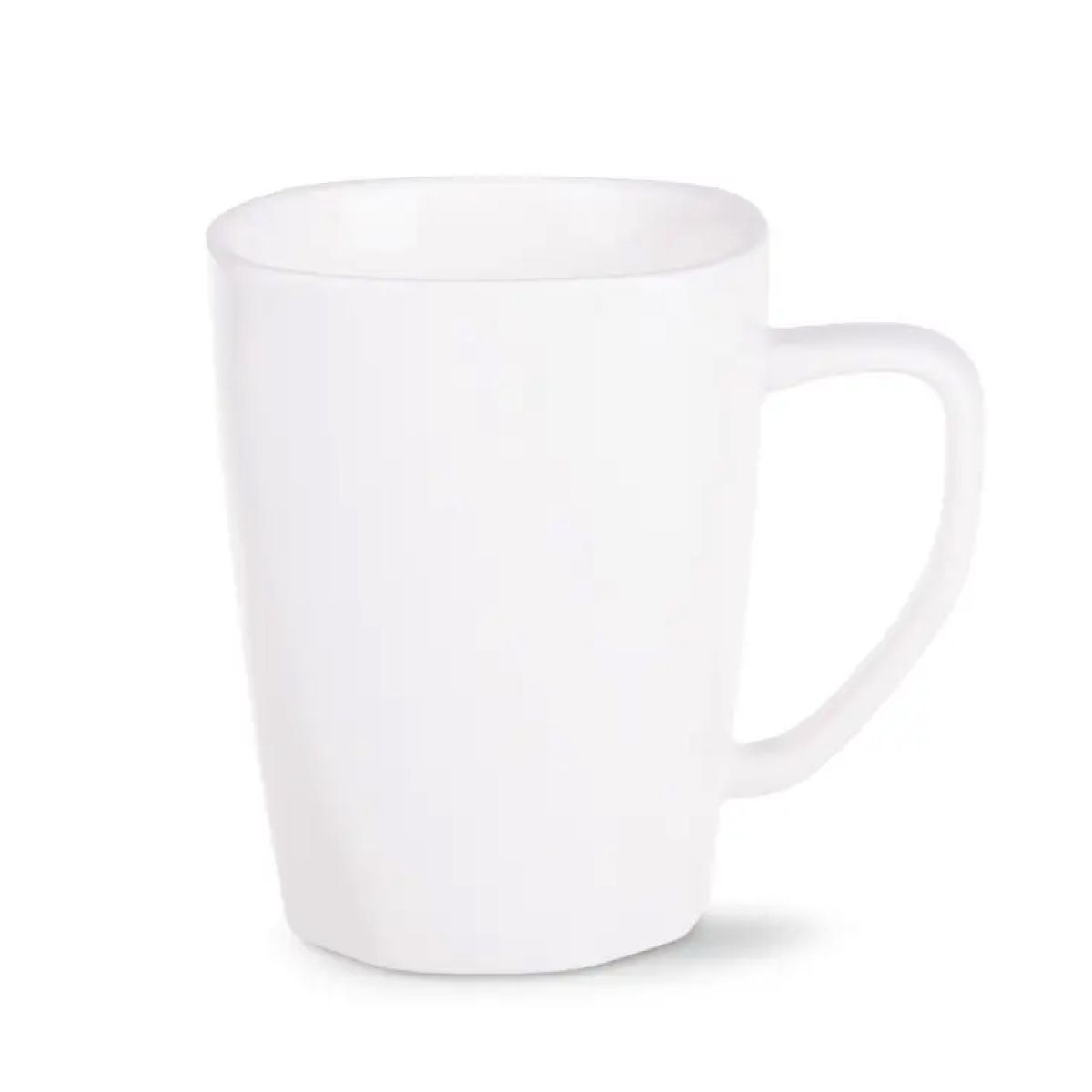 Vorderansicht des Tasse Edge 28 cl. in Weiß, mit gerader Wand und breiter Öffnung. Vorderansicht des Tasse Edge 28 cl. in Weiß, mit gerader Wand und breiter Öffnung.