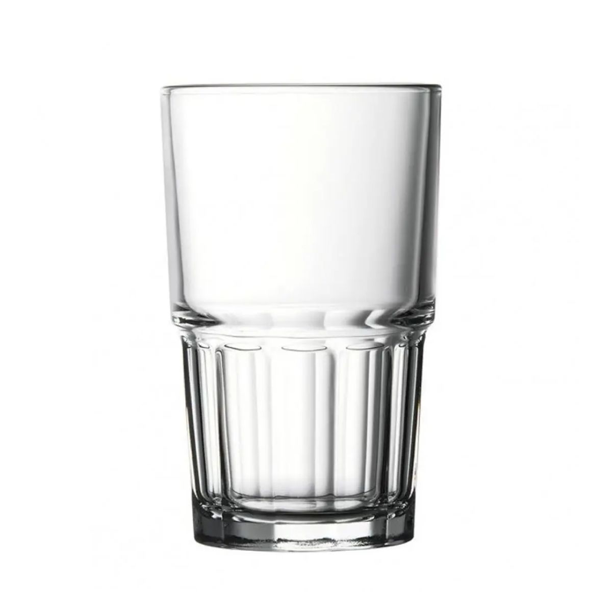 Transparenter Next Longdrink Stack 28,4 cl. in Vorderansicht, mit stapelbarer Ausführung und geraden Wänden. Transparenter Next Longdrink Stack 28,4 cl. in Vorderansicht, mit stapelbarer Ausführung und geraden Wänden.