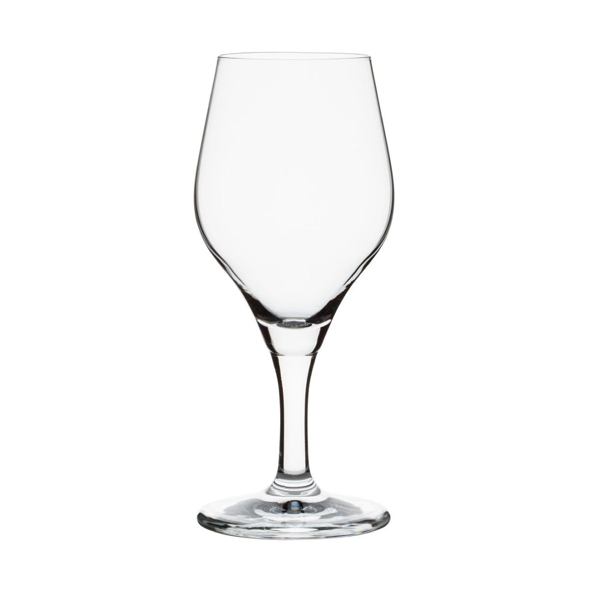 Ronceva Pokal 30 cl. in Vorderansicht, Klarglas mit konisch zulaufendem Kelch und stabilem Fuß.