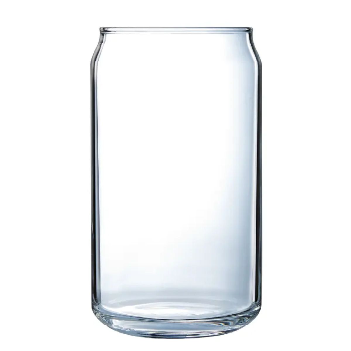 Vorderansicht eines transparTumbler glas 48 cl. mit zylindrischer Form und dickem Boden. Vorderansicht eines transparTumbler glas 48 cl. mit zylindrischer Form und dickem Boden.