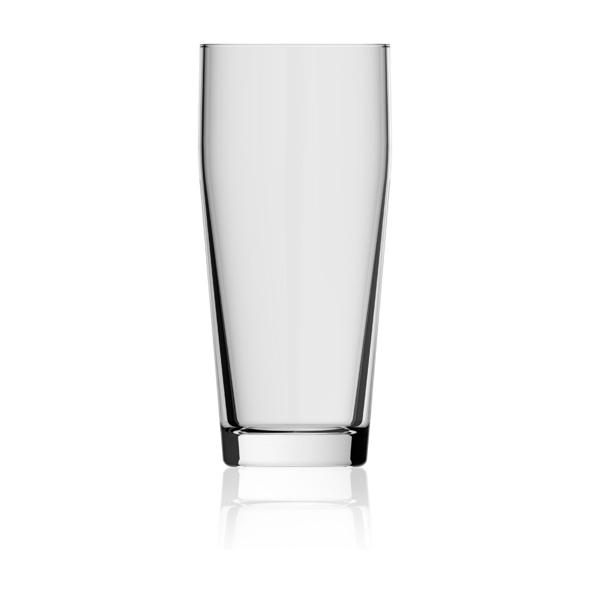Willibecher 48 cl. transparentes Glas, Vorderseite ohne Aufdruck, klassisches Bierglas für die Gastronomie