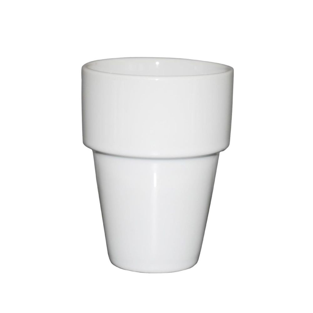 Milchbecher weiß 20 cl.