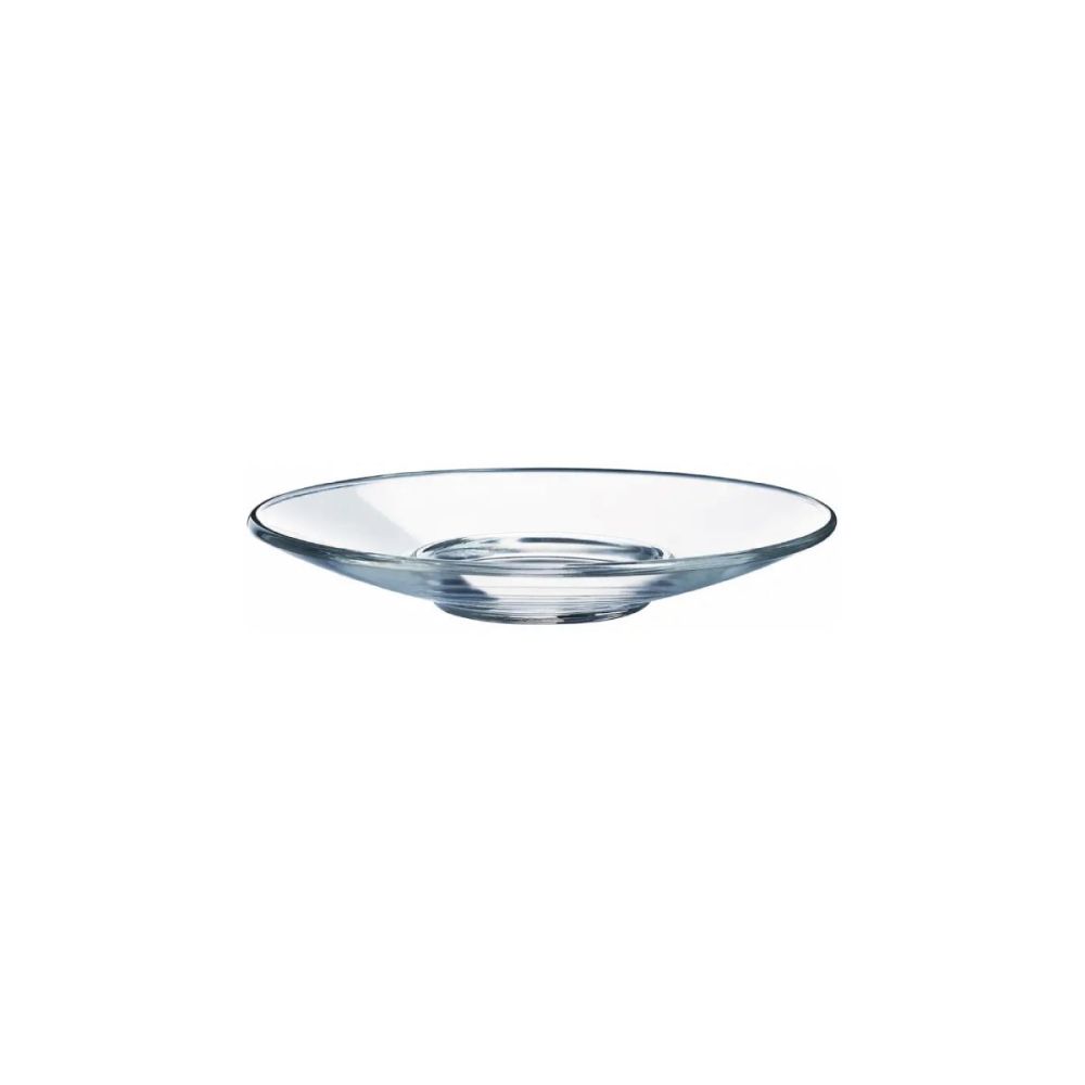 Aroma Untertasse glas 14 cm.