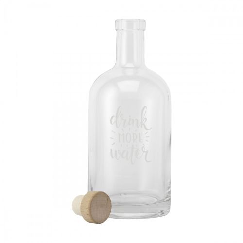 Wasserflasche Oslo 0,7 Liter Kork bedrucken Wasserflasche Oslo 0,7 Liter Kork bedrucken