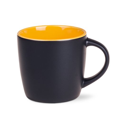 Druck schwarz Handy Tasse