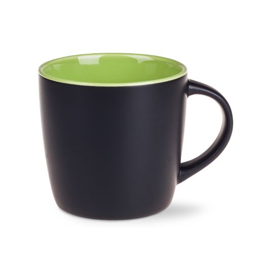 Druck schwarz Handy Tasse