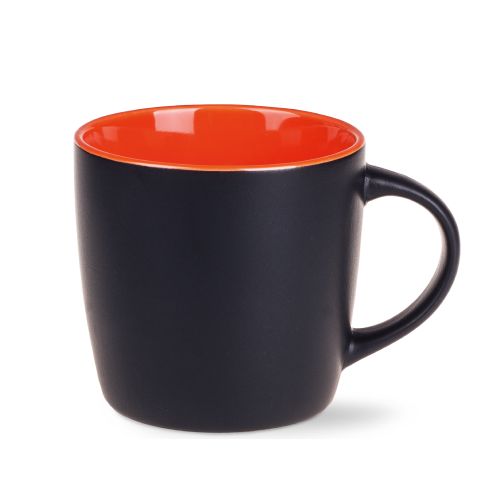 Druck schwarz Handy Tasse