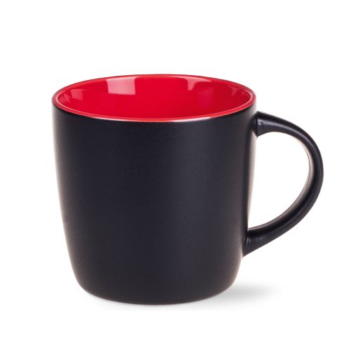 Druck schwarz Handy Tasse