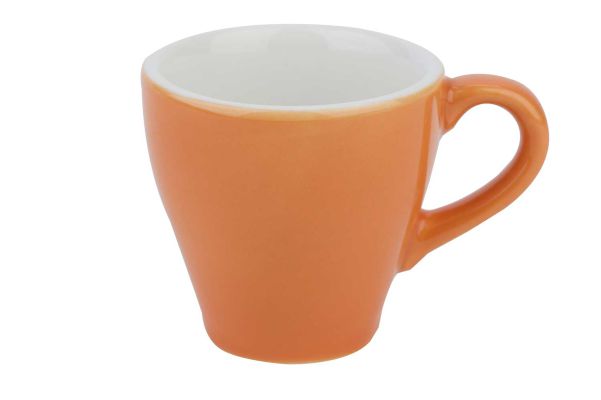 Orange Kaffeetasse Barista mit Aufdruckmöglichkeit