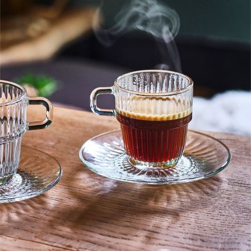 Mood Bild zeigt Barshine Tee/kaffee Teller 14 cm mit Inhalt.