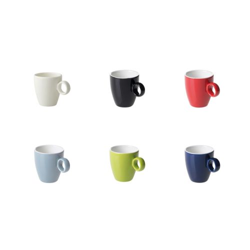 Variationen in der Farbe von Bart Espresso Tasse 6,5 cl Porzellan bequem präsentiert.