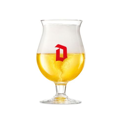 Duvel Bierglas 33 cl. mit Druck