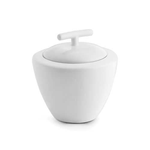 Zuckerdose Squito 35 cl. aus Porzellan (35 cl) mit runder Form und schlanker Vorderansicht.