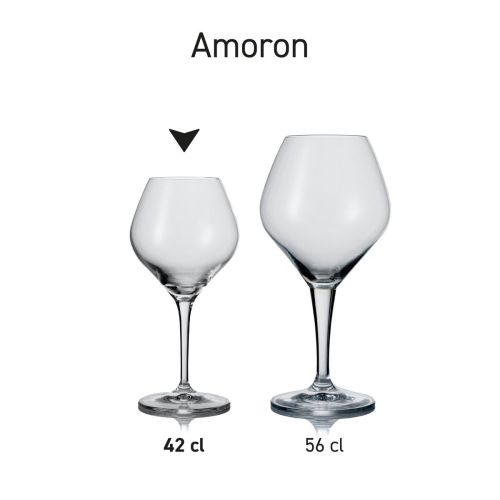 Set aus mehreren Amoron-Biergläsern, die sich bequem als Produktserie präsentieren. Set aus mehreren Amoron-Biergläsern, die sich bequem als Produktserie präsentieren.