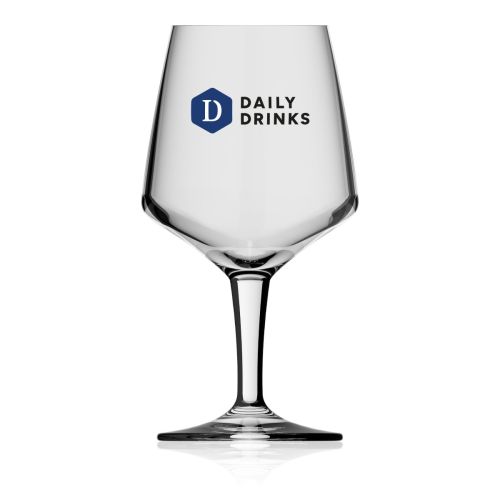 Bierglas Bravio 50 cl. mit mehrfarbigem DailyDrinks-Logo auf der Vorderseite