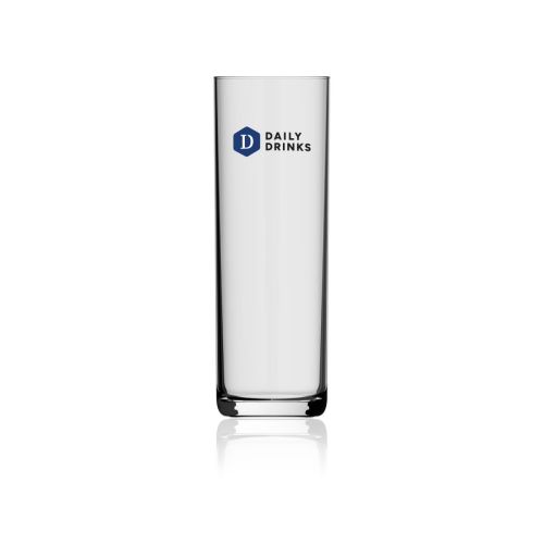 Bierglas Kölsch 23 cl. mit mehrfarbigem DailyDrinks-Logo auf der Vorderseite