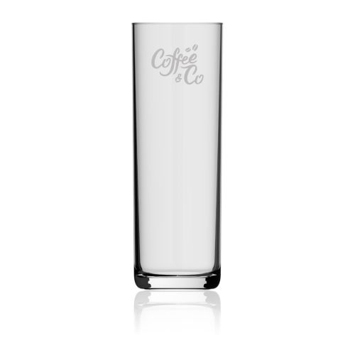 Bierglas Kölsch 39 cl. mit eingraviertem CoffeeCo-Logo auf der Vorderseite