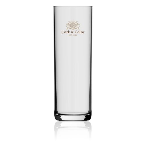 Bierglas Kölsch 50 cl. mit mehrfarbigem CorkColor-Logo auf der Vorderseite