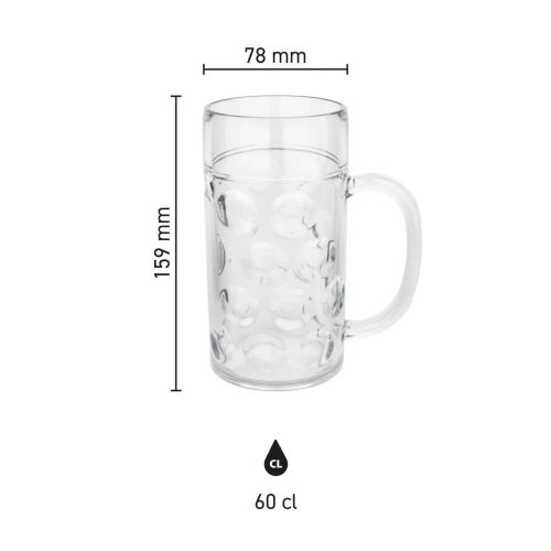 Informative Illustration desBierkrug Oktober 110 cl. | Kunststoff mit genauen Abmessungen dargestellt. Informative Illustration desBierkrug Oktober 110 cl. | Kunststoff mit genauen Abmessungen dargestellt.