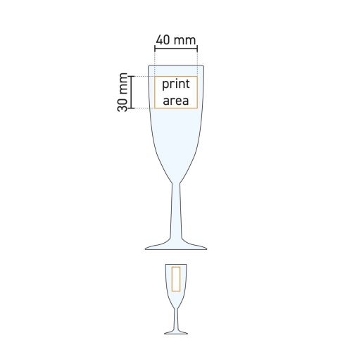 Technische Zeichnung der Brasserie Campagnerglas 15 cl. mit Angabe des verfügbaren Druckbereichs. Technische Zeichnung der Brasserie Campagnerglas 15 cl. mit Angabe des verfügbaren Druckbereichs.