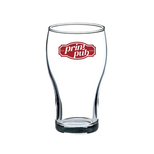Glas Cola Small 22 cl. mit rotem PrintPub-Logo auf der Vorderseite, mittig bedruckt. Glas Cola Small 22 cl. mit rotem PrintPub-Logo auf der Vorderseite, mittig bedruckt.