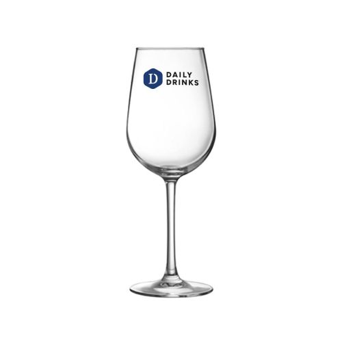 Domaine Weinglas 27 cl. Glas Vorderansicht mit aufgedrucktem Logo in mehreren Farben von DailyDrinks. Domaine Weinglas 27 cl. Glas Vorderansicht mit aufgedrucktem Logo in mehreren Farben von DailyDrinks.