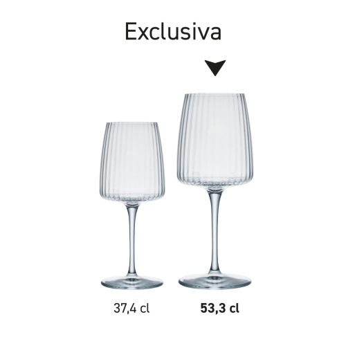 Exclusiva-Weinglas 53,5 cl, Serie, mehrere Exemplare nebeneinander abgebildet