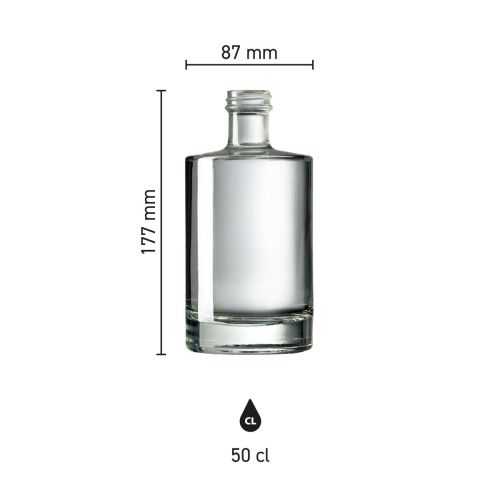 Infografik zum Bottle Berlin 0,5 Liter Glas mit Übersicht der Produktmaße in Millimetern. Infografik zum Bottle Berlin 0,5 Liter Glas mit Übersicht der Produktmaße in Millimetern.