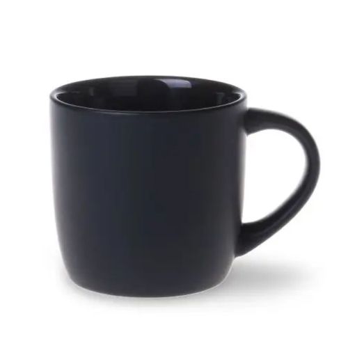 Handy Tasse Schwarz 30 cl. bedrucken: Hochwertig bedruckte Kaffeetasse.