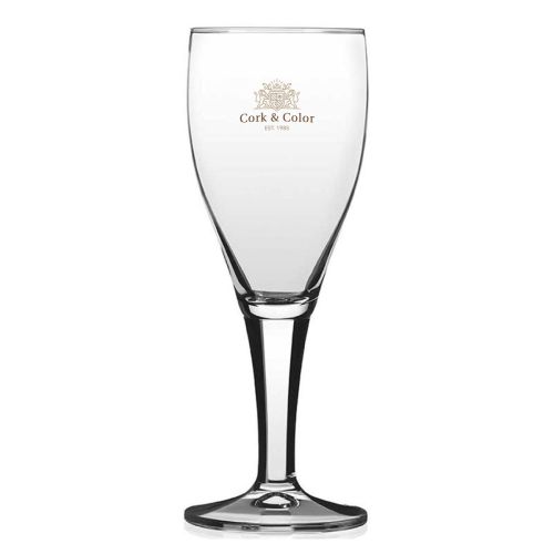 Harzer Bierglas 30 cl. mit mehrfarbigem CorkColor-Logo auf der Frontplatte