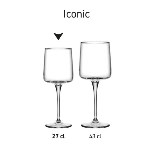 Iconic Weinglas 27 cl. bedrucken Iconic Weinglas 27 cl. bedrucken