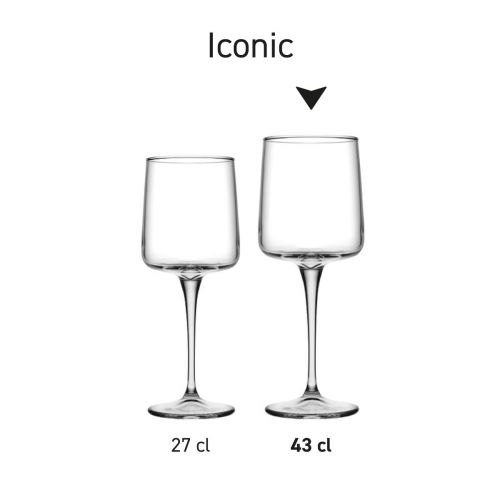 Iconic Weinglas 43 cl. bedrucken Iconic Weinglas 43 cl. bedrucken