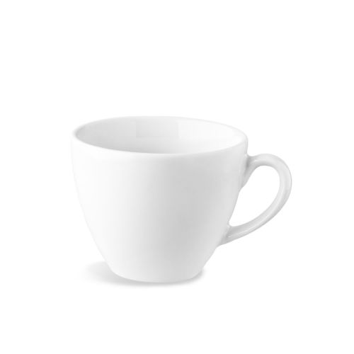 Isabelle-Kaffeetasse 15 cl aus Porzellan, Vorderansicht ohne Aufdruck