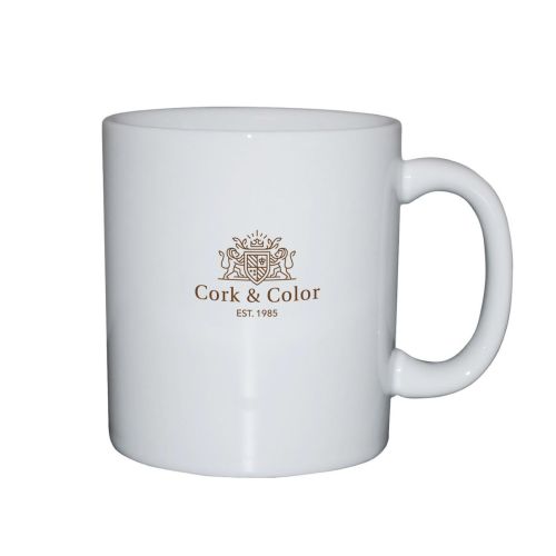 Die Infografik zeigt die Abmessungen des Bechers Kitty 30 cl aus Porzellan, mit Angaben in Millimetern.